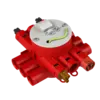 - 60 minuten brandwerend.
- Toepasbaar in holle plafondconstructies.
- Geschikt voor rachelplafonds en metalstudplafonds.
- Attema connectoren Installeren 2.0.
- Voorzien van 1x voeding (male rood), 1x schakelaar (female bruin), 1x lichtpunt op centraaldoosdeksel