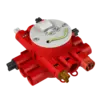 - 60 minuten brandwerend.
- Toepasbaar in holle plafondconstructies.
- Geschikt voor rachelplafonds en metalstudplafonds.
- Attema connectoren Installeren 2.0.
- Voorzien van 1x voeding (male rood), 1x schakelaar (female bruin), 1x doorschakeling lichtpunt (female wit), 1x lichtpunt op centraaldoosdeksel