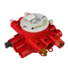 - 60 minuten brandwerend.
- Toepasbaar in holle plafondconstructies.
- Geschikt voor rachelplafonds en metalstudplafonds.
- Attema connectoren Installeren 2.0.
- Voorzien van 1x voeding (male rood), 1x schakelaar (female bruin), 3x doorschakeling lichtpunt (female wit), 1x lichtpunt op centraaldoosdeksel