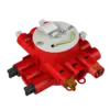 - 60 minuten brandwerend.
- Toepasbaar in holle plafondconstructies.
- Geschikt voor rachelplafonds en metalstudplafonds.
- Attema connectoren Installeren 2.0.
- Voorzien van 1x voeding (male rood), 1x schakelaar (female bruin), 3x doorschakeling lichtpunt (female wit), 1x lichtpunt op centraaldoosdeksel
