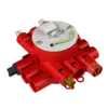 - 60 minuten brandwerend.
- Toepasbaar in holle plafondconstructies.
- Geschikt voor rachelplafonds en metalstudplafonds.
- Attema connectoren Installeren 2.0.
- Voorzien van 1x voeding (male rood), 1x serieschakelaar (female bruin), 2x doorschakeling lichtpunt (female wit), 1x lichtpunt op centraaldoosdeksel