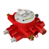 - 60 minuten brandwerend.
- Toepasbaar in holle plafondconstructies.
- Geschikt voor rachelplafonds en metalstudplafonds.
- Attema connectoren Installeren 2.0.
- Voorzien van 1x voeding (male rood), 2x schakelaar (female bruin), 3x doorschakeling lichtpunt (female wit), 1x lichtpunt op centraaldoosdeksel