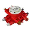 - 60 minuten brandwerend.
- Toepasbaar in holle plafondconstructies.
- Geschikt voor rachelplafonds en metalstudplafonds.
- Attema connectoren Installeren 2.0.
- Voorzien van 1x voeding (male rood), 2x schakelaar (female bruin), 3x doorschakeling lichtpunt (female wit), 1x lichtpunt op centraaldoosdeksel