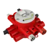 - 60 minuten brandwerend.
- Toepasbaar in holle plafondconstructies.
- Geschikt voor rachelplafonds en metalstudplafonds.
- Attema connectoren Installeren 2.0.
- Voorzien van 1x voeding (male rood), 1x voeding lichtpunt (male wit), 1x doorschakeling lichtpunt (female wit), 1x lichtpunt op centraaldoosdeksel