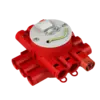 - 60 minuten brandwerend.
- Toepasbaar in holle plafondconstructies.
- Geschikt voor rachelplafonds en metalstudplafonds.
- Attema connectoren Installeren 2.0.
- Voorzien van 1x voeding (male rood), 1x aansluiting rookmelder op centraaldoos