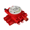 - 60 minuten brandwerend.
- Toepasbaar in holle plafondconstructies.
- Geschikt voor rachelplafonds en metalstudplafonds.
- Attema connectoren Installeren 2.0.
- Voorzien van 1x voeding (male rood), 1x aansluiting rookmelder op centraaldoos