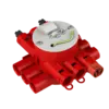 - 60 minuten brandwerend.
- Toepasbaar in holle plafondconstructies.
- Geschikt voor rachelplafonds en metalstudplafonds.
- Attema connectoren Installeren 2.0.
- Voorzien van 1x voeding (male rood), 1x aansluiting rookmelder op centraaldoos