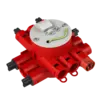 - 60 minuten brandwerend.
- Toepasbaar in holle plafondconstructies.
- Geschikt voor rachelplafonds en metalstudplafonds.
- Attema connectoren Installeren 2.0.
- Voorzien van 1x voeding (male rood), 1x aansluiting rookmelder op centraaldoos