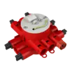 - 60 minuten brandwerend.
- Toepasbaar in holle plafondconstructies.
- Geschikt voor rachelplafonds en metalstudplafonds.
- Attema connectoren Installeren 2.0.
- Voorzien van 1x voeding (male rood), 1x aansluiting rookmelder op centraaldoos