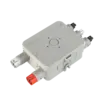 - Voorzien van 1x voeding (male rood), 1x voeding lichtpunt (male wit), 1x lichtpunt aansluiting (female wit).
- Attema connectoren Installeren 2.0.