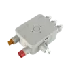 - Voorzien van 1x voeding (male rood), 1x voeding lichtpunt (male wit), 4x lichtpunt aansluiting (female wit).
- Attema connectoren Installeren 2.0.