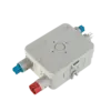 - Voorzien van 1x voeding (male rood), 2x dimmer (female blauw), 1x lichtpunt aansluiting (female wit).
- Attema connectoren Installeren 2.0.