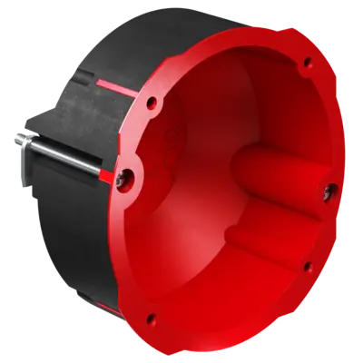 - Compatible with Feller SNAPFIX®
- for F30-F90 or EI30-EI90 fire-protection walls
- For timber stud walls F30-F90 or EI30-EI90
- VKF approval 21042
- also for opposing installation
- for plate thickness > 10 - 40 mm
- matching plug-in cover for Art. No. 9498-77 New Look one Art. No. 9919.10
- For device screws Ø 3 mm
- Max. tightening torque 0.5 Nm
