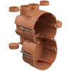 Quickbox® Wood, 2x1 Ø 83mm